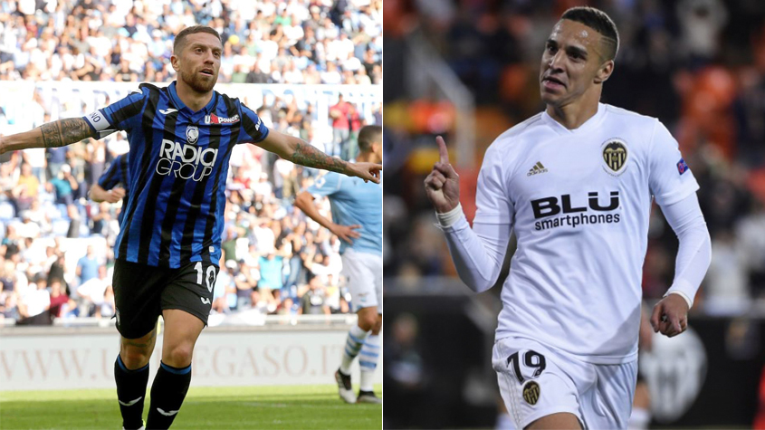 Atalanta x Valencia - Quarta-feira (19/02) - 17h (de Brasília) - Estádio San Siro, Milão, Itália - Transmissão: TNT e Facebook do Esporte Interativo