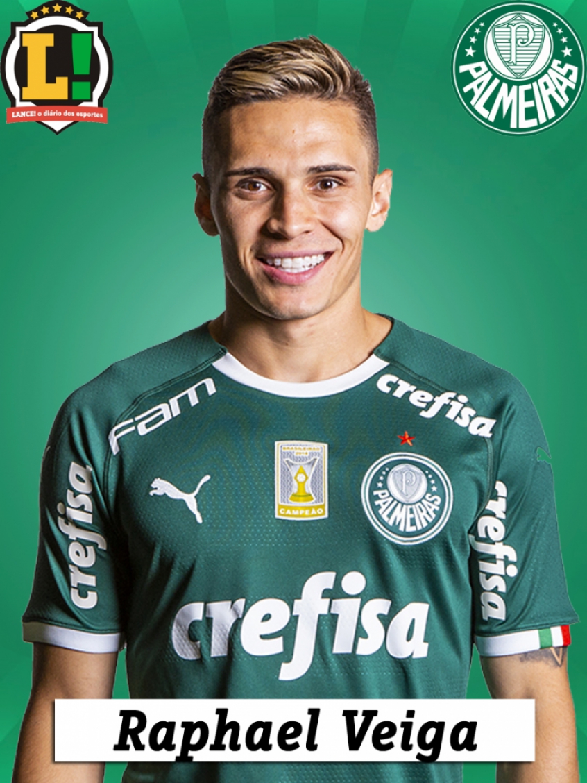 Raphael Veiga - 5,0 - Sumido. O meia pouco apareceu para ajudar o Palmeiras na criação de jogadas e acabou substituído por Luan no segundo tempo. Ficou devendo. 