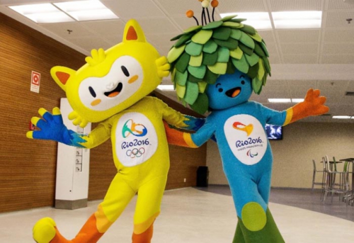 Olimpíadas do Rio de Janeiro (BRA) - Ano: 2016 - Mascote: Vinicius, que representa a fauna, e Tom, que representa a flora