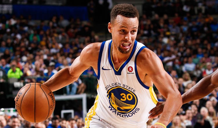 1º - Stephen Curry - Time: Golden State Warriors