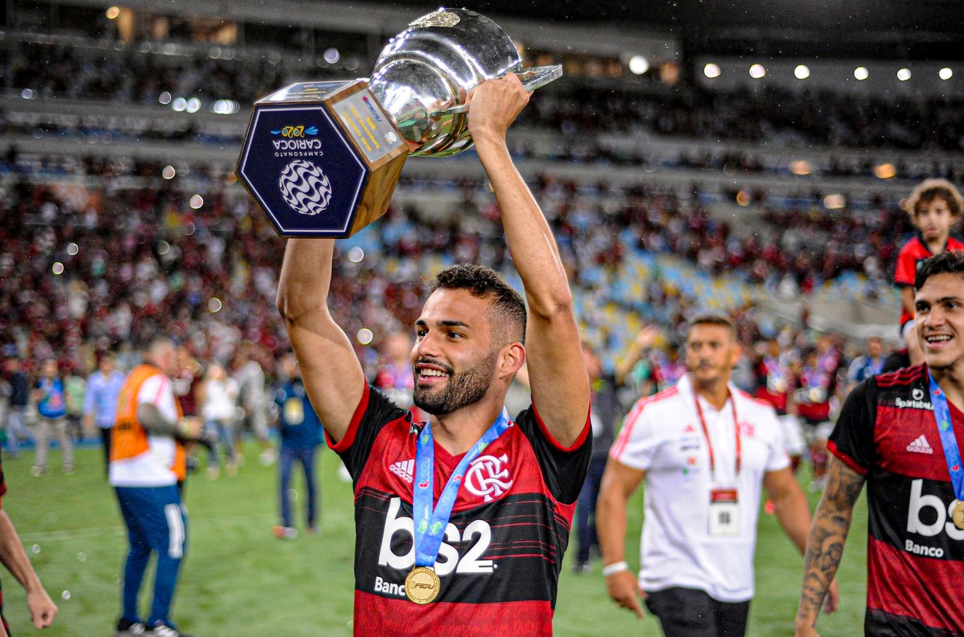 14º) Thiago Maia, emprestado pelo Lille, em janeiro de 2020, e contratado em definitivo em junho de 2022, por R$ 24 milhões - Segue no Flamengo e tem contrato até dezembro de 2026.