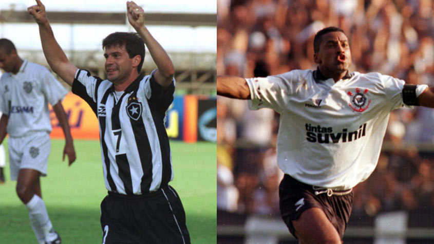 O Botafogo venceu o Santos no Brasileiro, enquanto o Corinthians foi campeão da Copa do Brasil em cima do Grêmio, em 95. Frente a frente, estariam em campo Túlio Maravilha e Wagner contra Ronaldo (goleiro), Viola e Marcelinho Carioca.