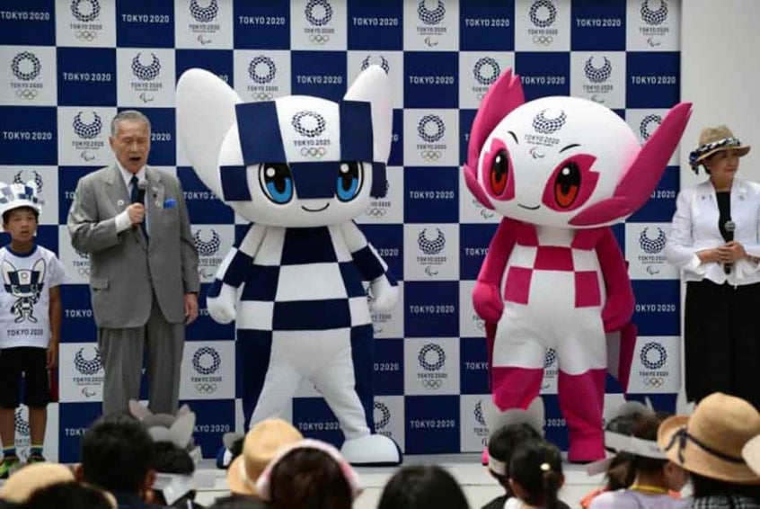 Olimpíadas de Tóquio (JAP) - Ano: 2020/2021 - Mascote: Os animes Miraitowa e Someity