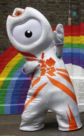 Olimpíadas de Londres (ING) - Ano: 2012 - Mascote: A gota de aço Wenlock