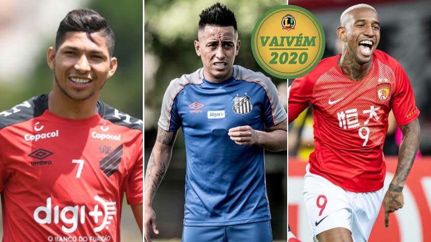 A manhã foi agitada para o futebol paulista. Cueva fechou com um clube mexicano sem rescindir contrato com o Santos, Rony está mais longe do Palmeiras e Talisca negou saída do Guangzhou Evergrande. Veja o resumo do vaivém na manhã desta quarta!