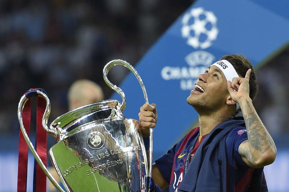 Na única final de Liga dos Campeões de Neymar, mais uma grande atuação. Contra a Juventus, o Barcelona venceu por 3 a 1 e o brasileiro marcou um dos gols. Ao todo, foram 10 gols marcados naquele temporada.