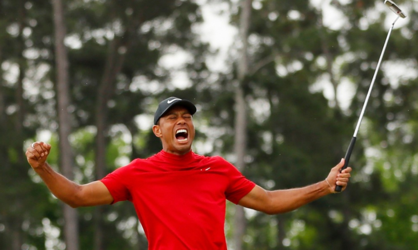 13º - Tiger Woods (Golfe): receita em 2020 - 60 milhões de dólares (aproximadamente R$ 307,37 milhões) 