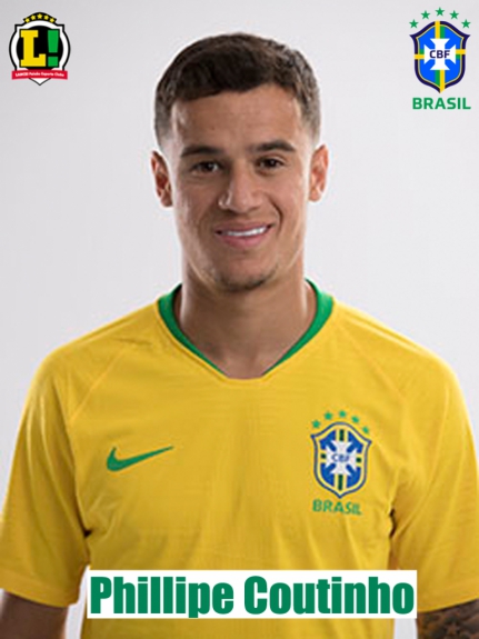 Coutinho - 7,5: Fez o quinto gol do Brasil e foi fundamental no meio campo, presente em quase todas as jogadas e mostrando muita evolução dentro do jogo. Fez parceria com Neymar boa parte do jogo, infernizando a zaga boliviana.