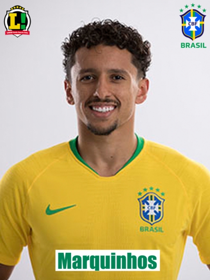 MARQUINHOS - 6,0: conseguiu dar dois bons lançamentos que quebraram a marcação adversária. Além disso, ganhou os poucos duelos defensivos.