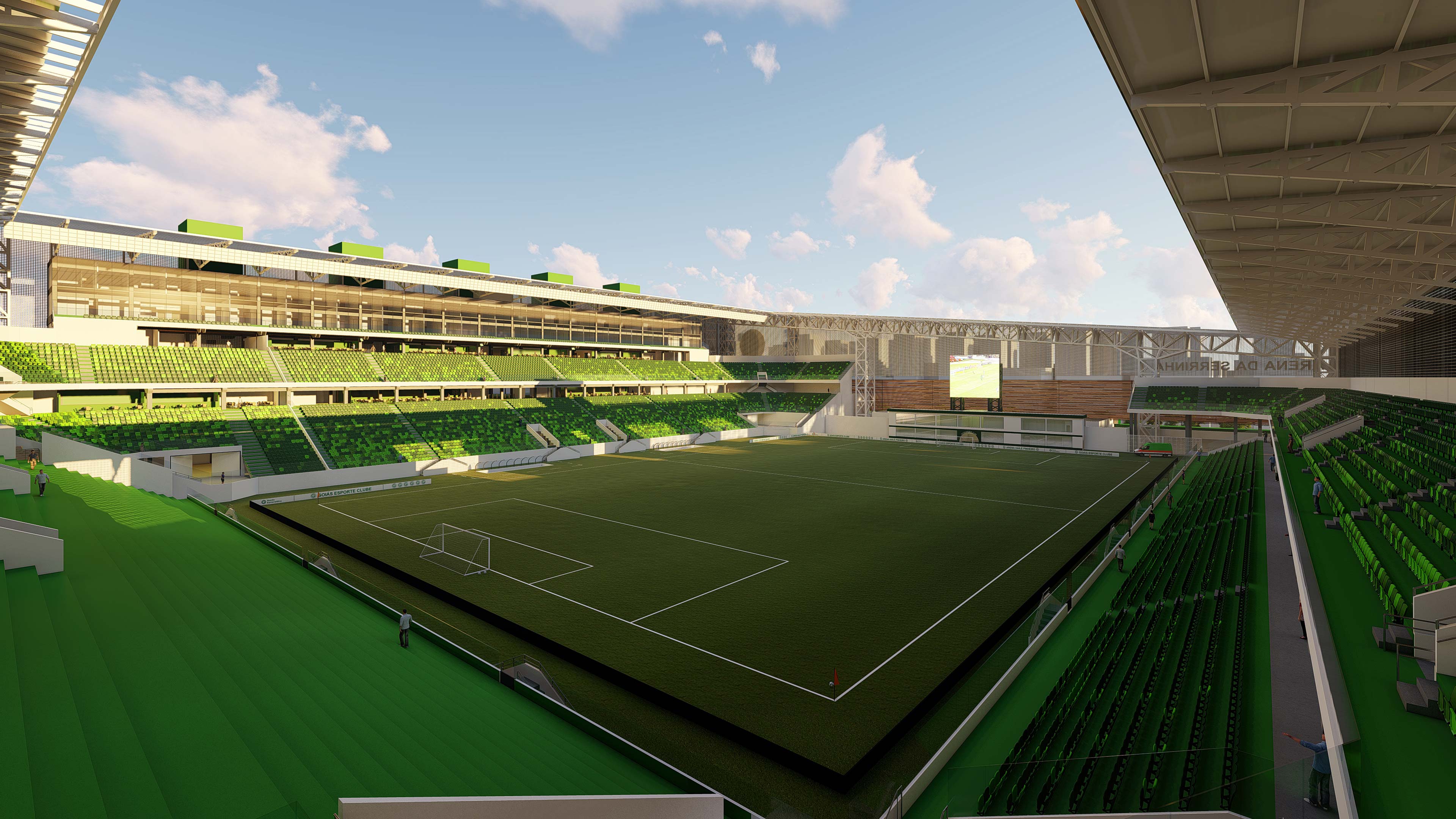 Atualmente, a casa do Verdão tem capacidade de aproximadamente 10 mil torcedores. O clube utiliza o estádio em jogos do Campeonato Goiano e também nas primeiras fases da Copa do Brasil.