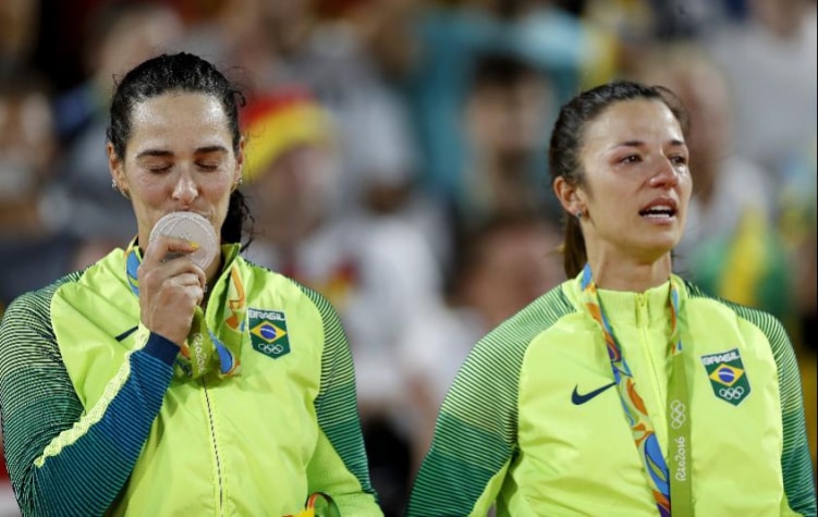 Ágatha e Bárbara foram prata nos Jogos de 2016, no vôlei de praia. Agora, a primeira tentará o ouro ao lado de Duda.