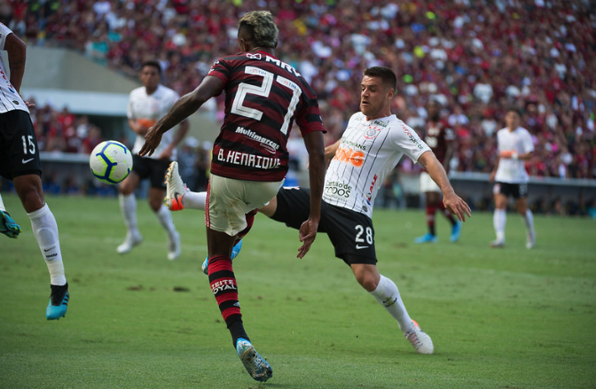 19º - 59.822 pagantes - Flamengo 4 x 1 Corinthians - Brasileiro de 2019 (Maracanã) - Renda: R$ 3.684.919.