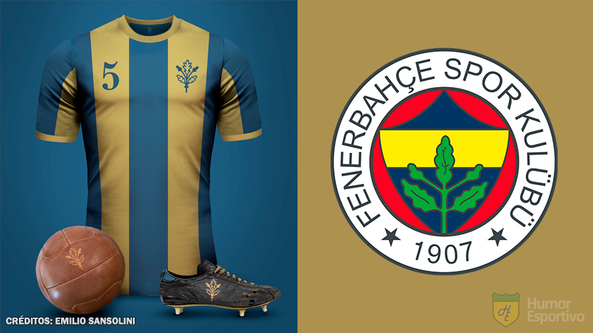 Camisas clássicas do futebol: Fenerbahce.