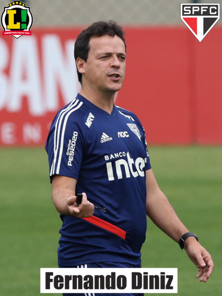 Fernando Diniz - 5,0: Apesar do time buscar o empate, o São Paulo foi dominado no segundo tempo e o técnico não encontrou soluções para chegar perto do gol adversário.