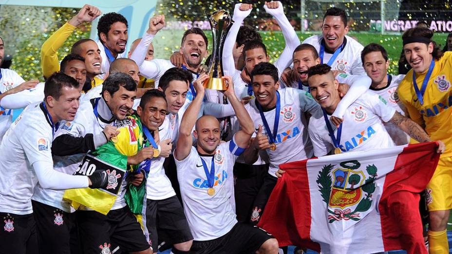 16 de dezembro 2012 - Corinthians conquista o Mundial de Clubes de 2012 ao bater o Chelsea-ING na decisão.