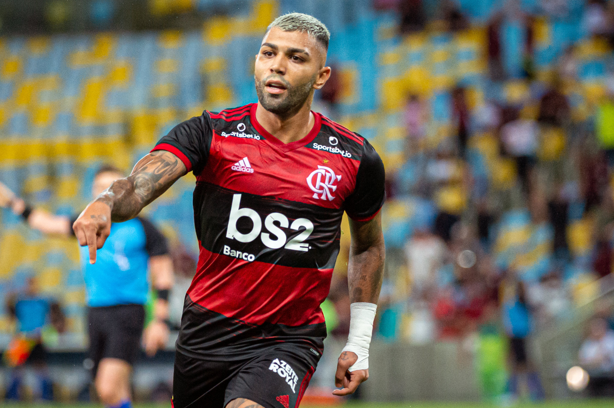 Atacante do Flamengo, Gabriel Barbosa, com 8 gols, é o artilheiro do Campeonato Carioca.