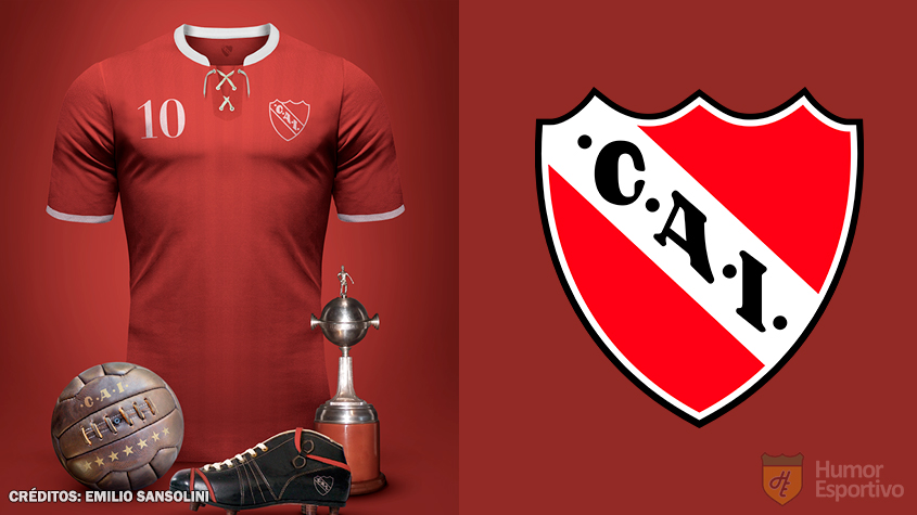 Camisas clássicas do futebol: Independiente.
