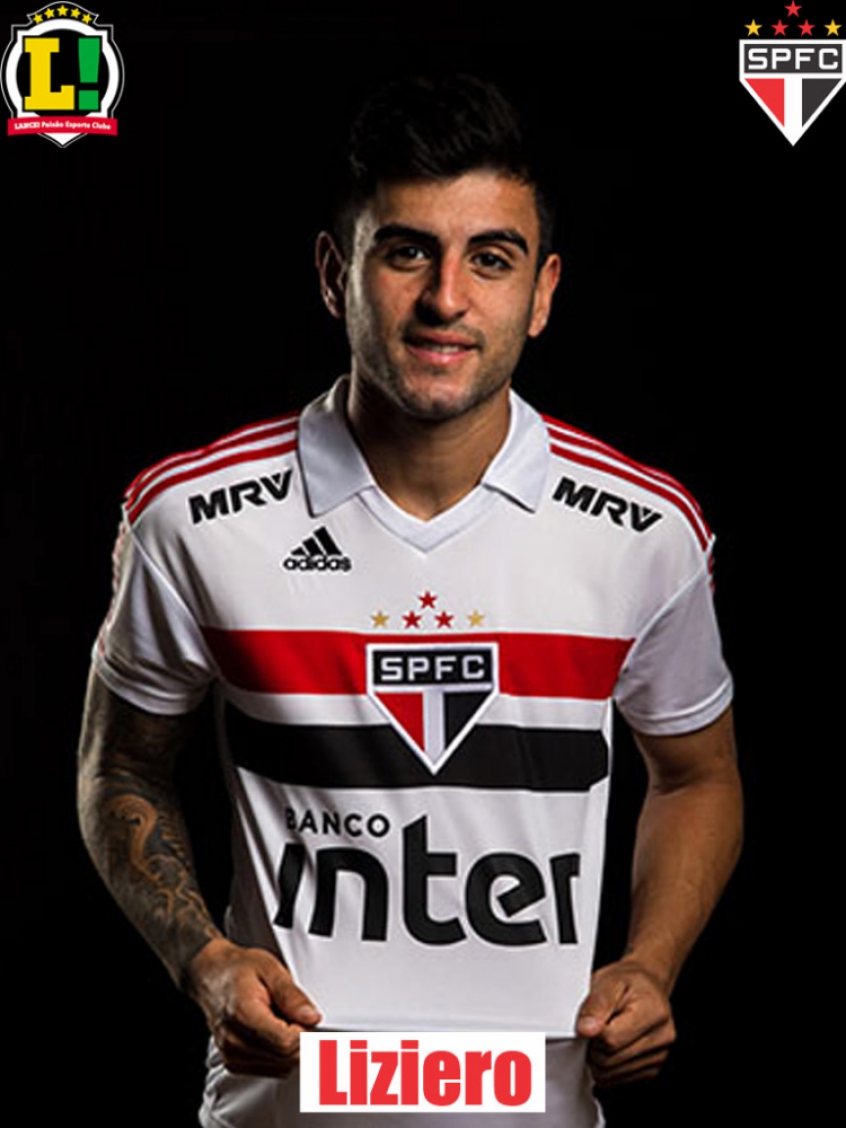 Liziero - 5,0 - Desatento, não conseguiu acompanhar Ramiro na corrida e perdeu a dividida no lance do gol do Corinthians. Não contribuiu com o ataque.