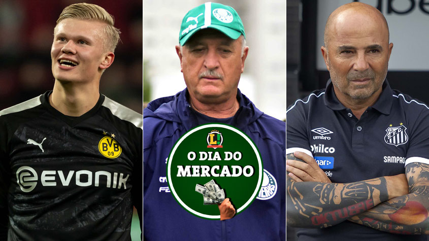 O mercado da bola teve novidades nessa quinta-feira. Sampaoli assinou contrato com o Atlético-MG, Felipão pode estar rumo ao Independiente e Haaland especulado por gigante da Espanha. Confira os destaques do dia do mercado!