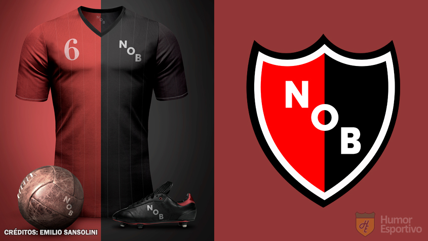 Camisas clássicas do futebol: Newell's Old Boys.