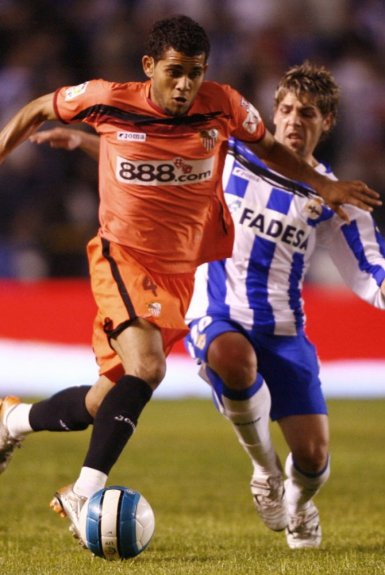 Liga Europa 05/06 - Espanyol 2 (1) x (3) 2 Sevilla - ESP (Riera e Jônatas) SEV (Adriano e Kanouté)