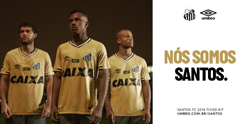 O Santos lançou uma camisa polêmica em 2018. Com tons dourados, o uniforme relembrava o bicampeonato mundial do Peixe, conquistado em 1963. Porém, o tom da cor usada não foi bem aceito pela torcida. 