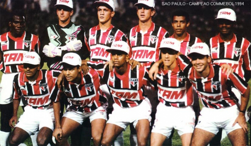 São Paulo - campeão da Copa Conmebol em 1994 (1 título)