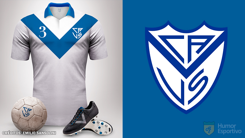 Camisas clássicas do futebol: Velez Sarsfield.