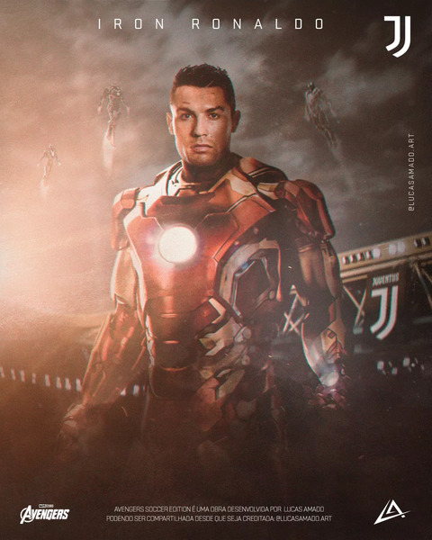 Cristiano Ronaldo (Homem de Ferro)
