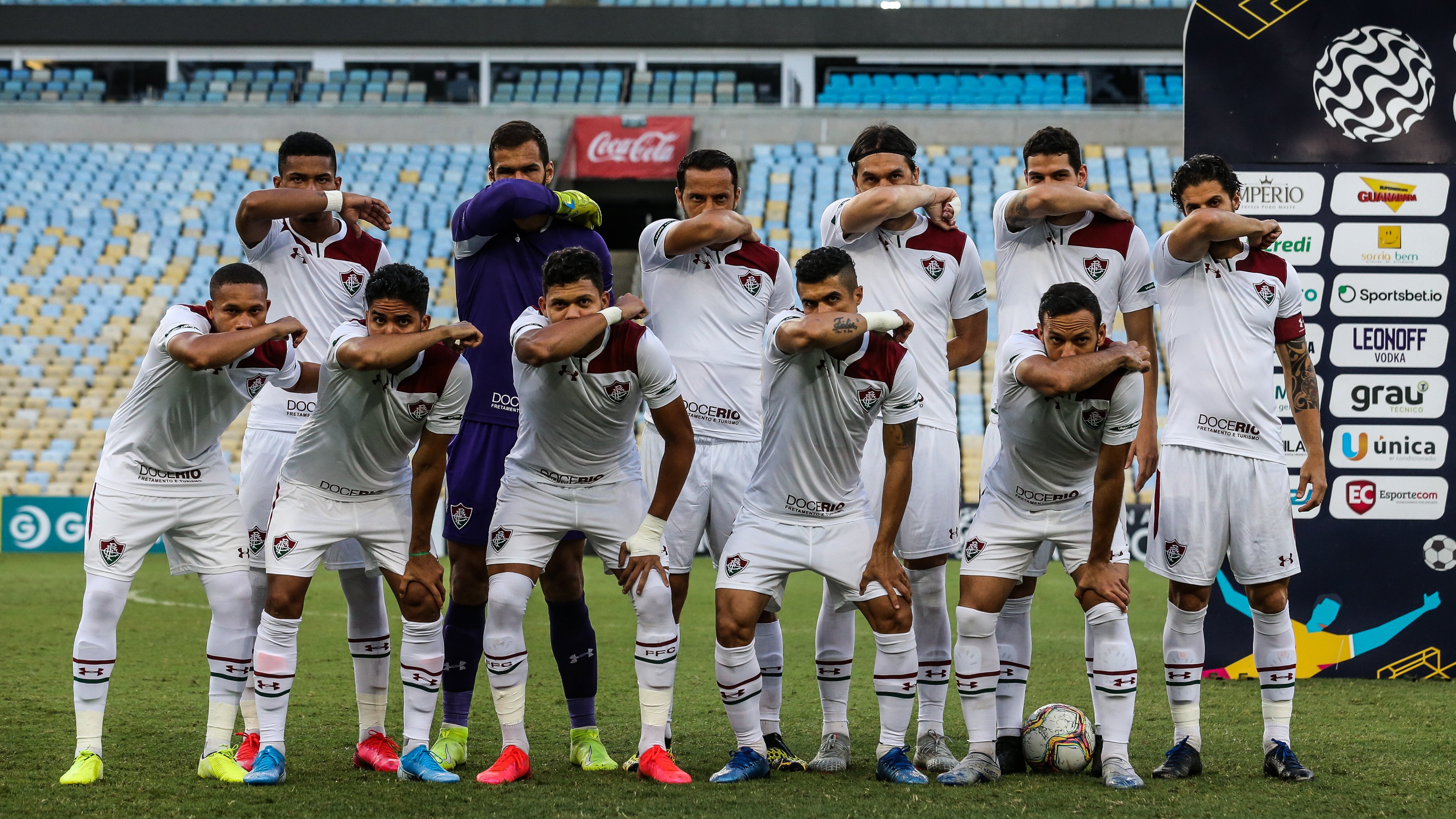 15/03/2020 - Vasco 0x2 Fluminense - No último jogo antes da paralisação, o Flu contou com boa atuação de Nenê para vencer o rival e sair em alta do primeiro momento do campeonato.