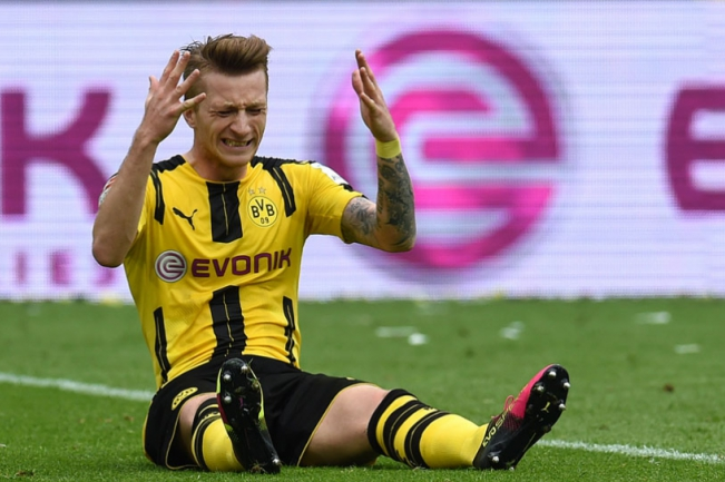 Outro jogador que, apesar de ser destaque onde atua, sobre muitos problemas físicos é Marco Reus, do Borussia Dortmund. O alemão ficou de fora da Copa de 2014, vencida pela sua seleção, por lesão no joelho, mas ele também tem em seu histórico problemas musculares repetidamente. Segundo o Transfermarkt, ele tem uma média de cinco lesões por temporada.