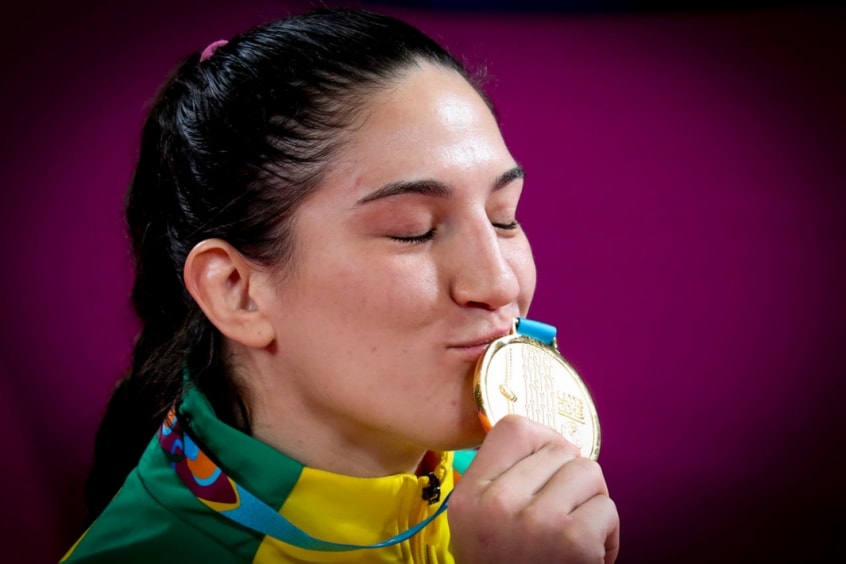 Mayra Aguiar (judô) - Torce para o Grêmio