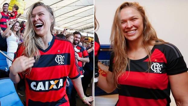 A lutadora Ronda Rousey foi em um jogo no Maracanã entre Flamengo e Santos, em 2015. Ela agradeceu a oportunidade ao Rubro-Negro e disse ter um enorme carinho pelo clube.