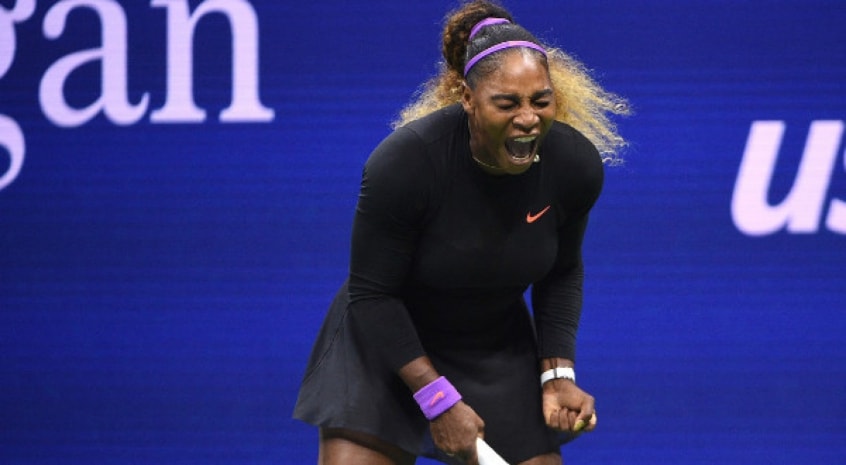 A quadra Louis Armstrong, segunda principal do US Open, no complexo Billie Jean King Tennis Center, em Nova York, está se transformando para virar centro de distribuição e armazenamento de comida que vai abastecer o hospital de campanha montado no local.