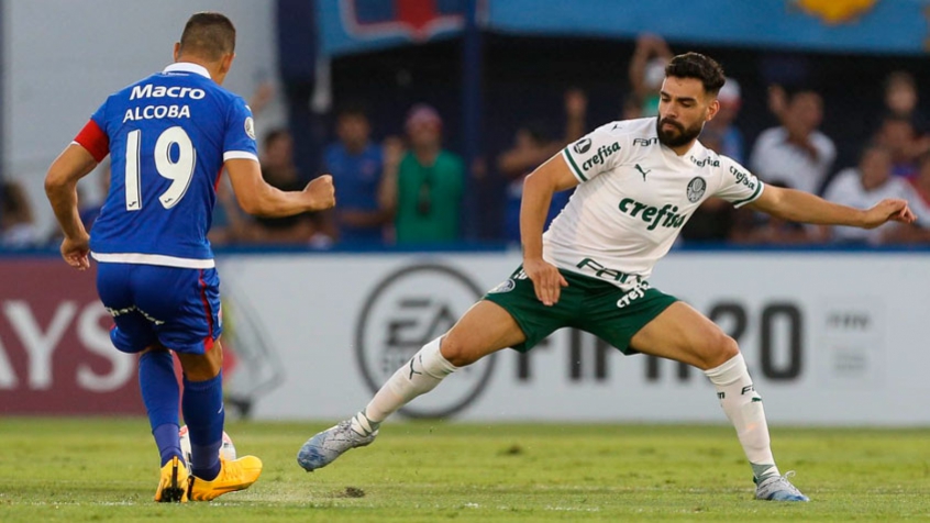 TIGRE: SOBE: Morales - O camisa 10 dos Azules Del Norte mostrou um futebol acima da média de seus companheiros. Maestro do time, todas as bolas passavam por ele. Com agilidade, dribles curtos e muita intimidade com a bola, concentrou as ações ofensivas do Tigre. - DESCE:  Acuña - Em um lance temerário, acertou Rony, foi expulso, e colocou qualquer reação do Tigre em xeque. O cartão vermelho foi providencial para a derrota por dois gols de diferença, que fazer diferença no fim da classificação no Grupo 