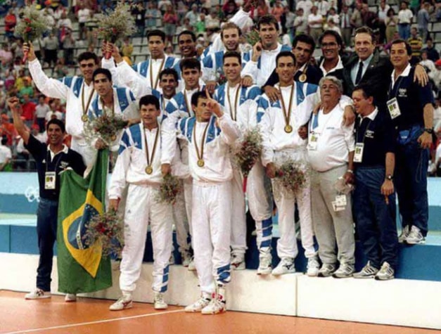 Seleção masculina de vôlei - Vôlei masculino - Barcelona 1992