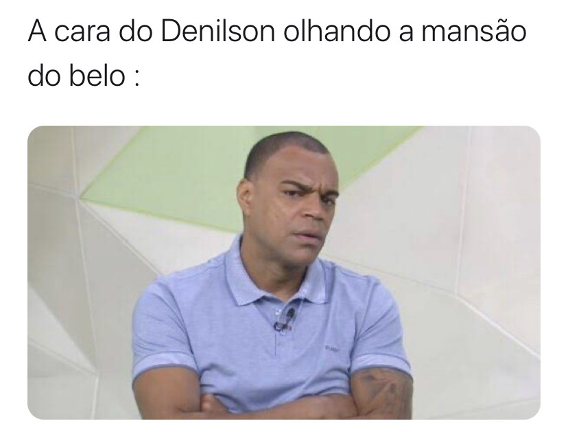 Belo e Denílson protagonizam memes durante live do cantor