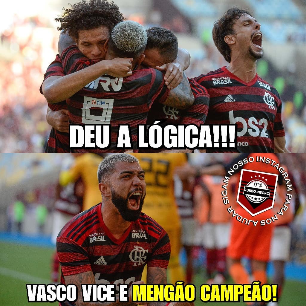 Zoeira retrô: os memes da final do Cariocão entre Flamengo e Vasco no ano passado