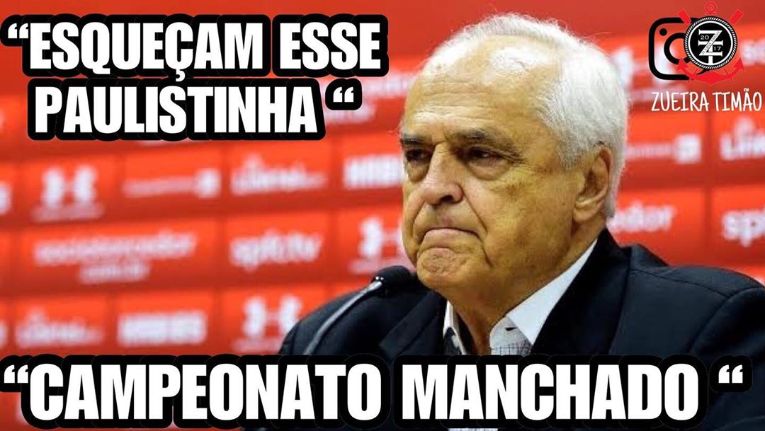 Zoeira Retrô: os memes da final do Paulistão entre Corinthians e São Paulo no ano passado