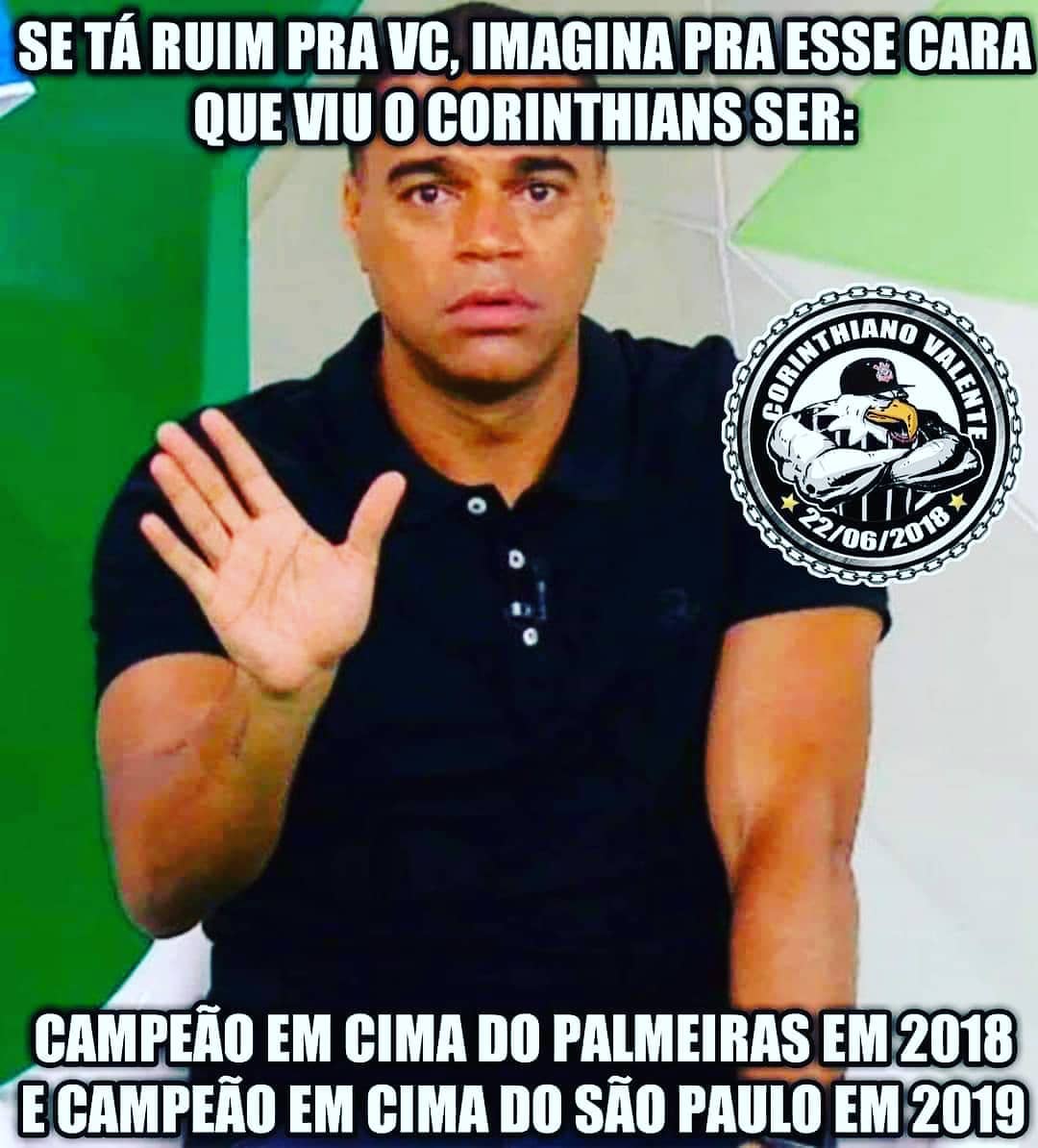 Zoeira Retrô: os memes da final do Paulistão entre Corinthians e São Paulo no ano passado