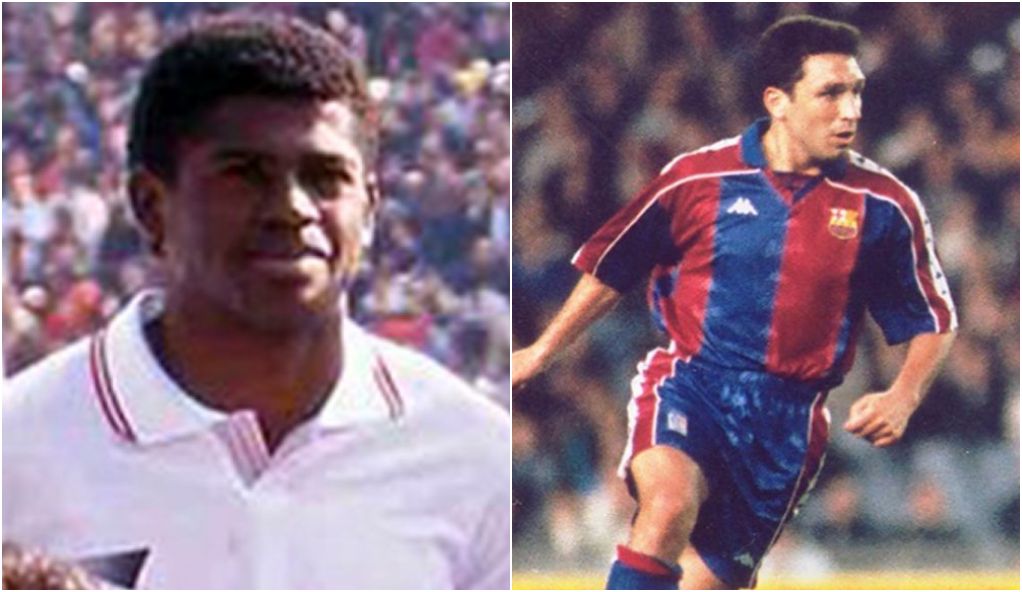 VITOR x EUSÉBIO - O lateral-direito são-paulino, à época com 20 anos, chamava a atenção pelo vigor físico. Destacou-se tanto que saiu do São Paulo para o Real Madrid, em 1993, e encerrou a carreira com três Libertadores (uma pelo Tricolor, uma pelo Cruzeiro e outra pelo Vasco). Eusébio, meio-campista espanhol que atuava aberto pela direita no Barça, tinha 28 anos e era um bom coadjuvante de uma equipe super-campeã.