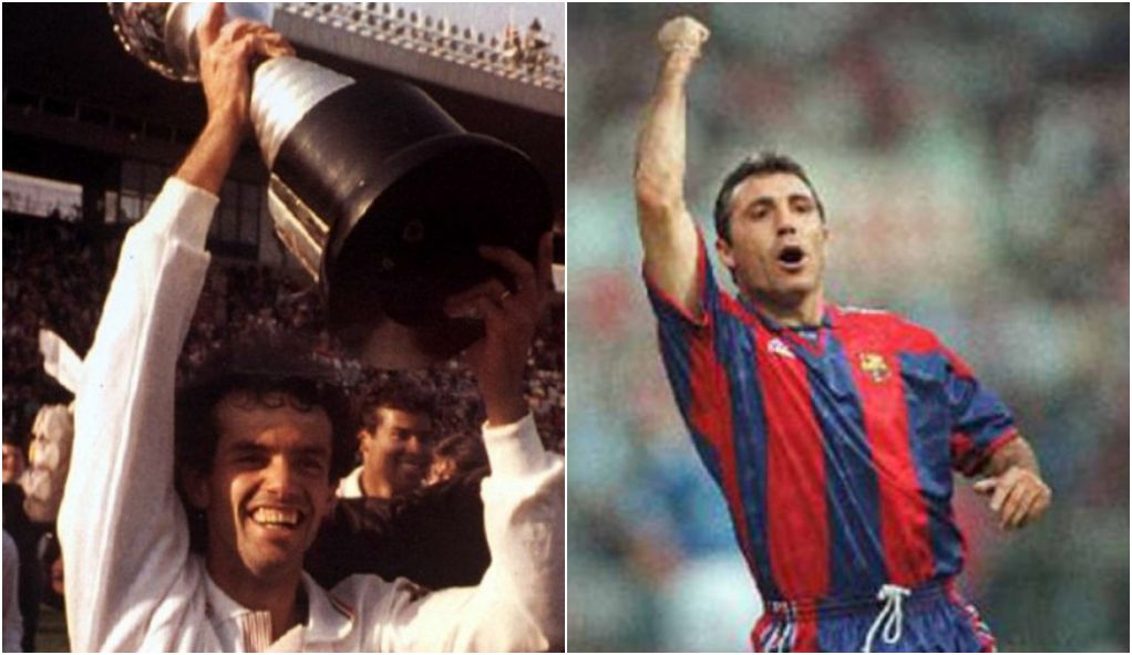 PALHINHA x STOICHKOV - As maiores esperanças de gol das equipes. Palhinha tinha 25 anos e também atravessava seu auge. O búlgaro, autor do gol do Barça naquela final, estava com 26 anos na ocasião.