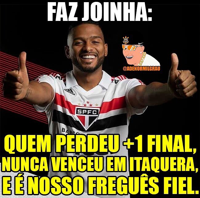 Zoeira Retrô: os memes da final do Paulistão entre Corinthians e São Paulo no ano passado