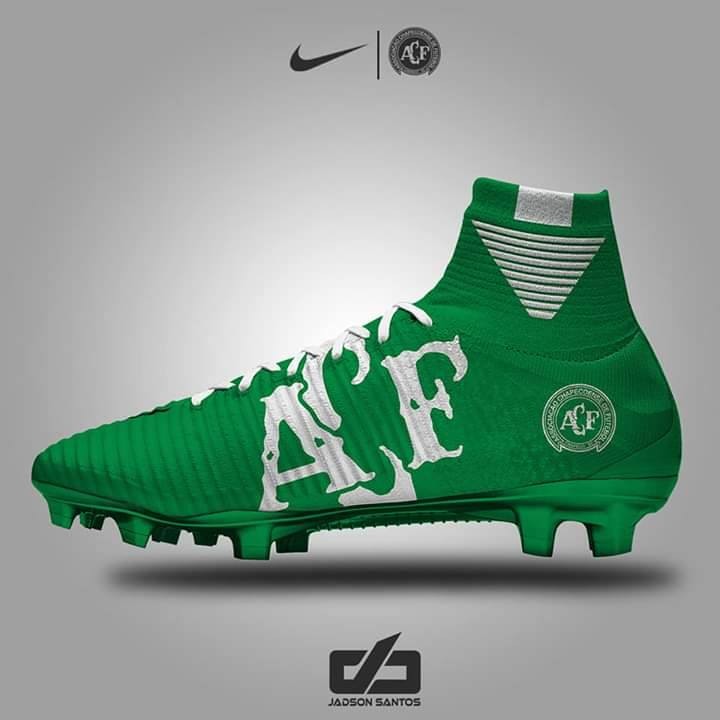 Chuteiras personalizadas: Chapecoense