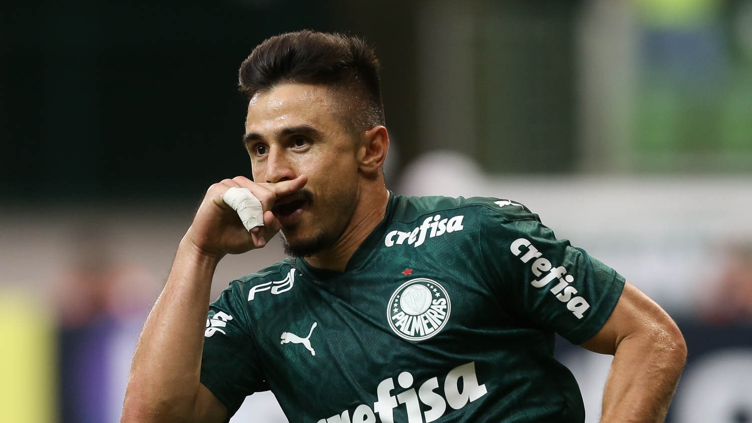 5º - Palmeiras - 69,4% de aproveitamento - 12 jogos: 7 vitórias, 4 empates e 1 derrota