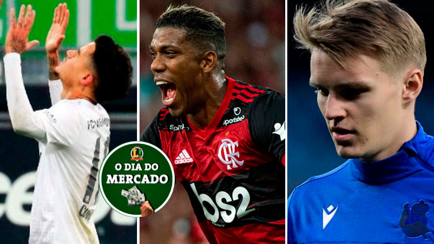 O coronavírus paralisou os campeonatos mundo à fora, mas o mercadão da bola permanece aquecido apesar da pandemia. As especulações em torno do retorno de Coutinho aquecem, Berrío segue alvo de clube do sul, e Odegaard está bem cotado em Madrid. Veja: 