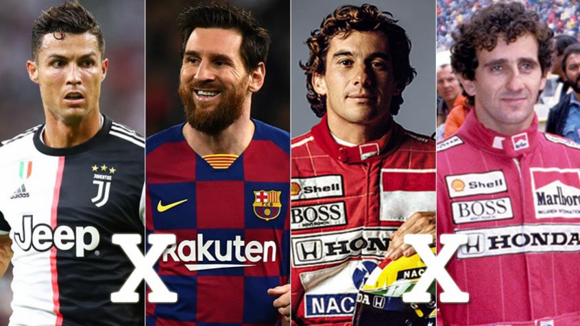 A rivalidade no esporte serve como uma motivação a mais para os atletas, que buscam sempre estar no topo e superar o seu adversário. O Lance! preparou uma lista dos dez maiores rivais da história: Messi x CR7, Senna x Prost, Ali x Frazier...Confira!