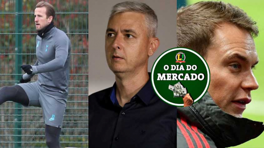 Mesmo em meio à pandemia do coronavírus, o mercado da bola continua movimentado. A diretoria do Corinthians afastou qualquer possibilidade de saída do técnico Tiago Nunes, Neuer interrompe negociações para renovação de contrato, Kane é inegociável para um rival da Inglaterra... Confira o dia do mercado desta terça-feira! 