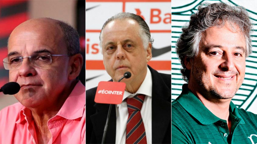 O ex-jogador e atualmente comentarista Neto disse no seu programa 'Os Donos da Bola', na Band, que o Corinthians deveria procurar Eduardo Bandeira de Mello, ex-presidente do Flamengo, para ser diretor do Timão. Diante disso, o LANCE! listou o nome de alguns ex-presidentes e dirigentes que estão disponíveis no mercado e poderiam ajudar seu clube.