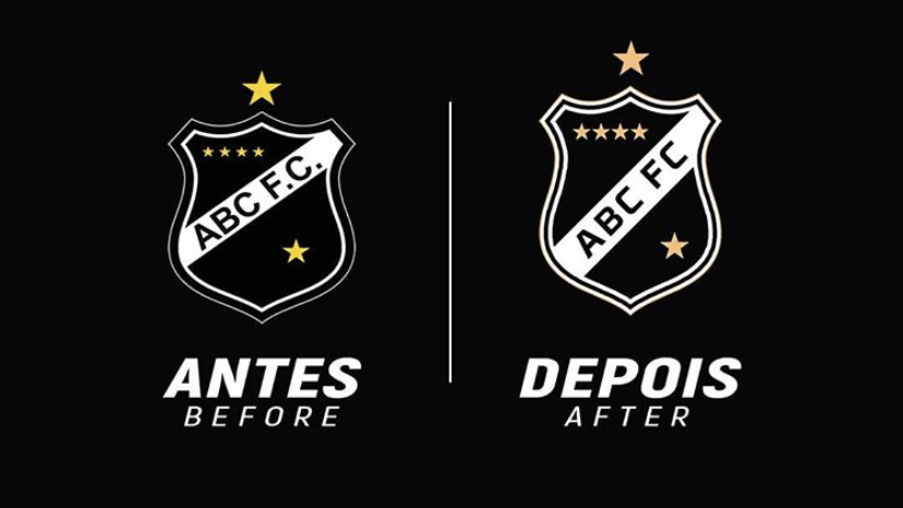 Redesenho de escudos de clubes de futebol: ABC